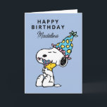 Erdnüsse | Snoopy & Woodstock Geburtstagshugs Karte<br><div class="desc">Senden Sie diese lustige Geburtstagskarte von Peanuts mit Snoopy und Woodstock.</div>