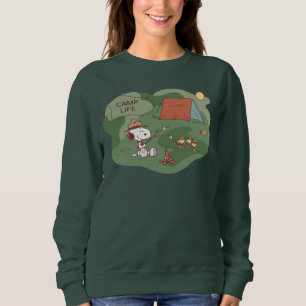 Erdnüsse Snoopy & Woodstock Happy Campers Sweatshirt