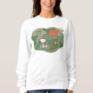 Erdnüsse Snoopy & Woodstock Happy Campers Sweatshirt