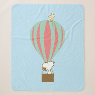 Erdnüsse   Snoopy & Woodstock Heißluftballon Sherpadecke