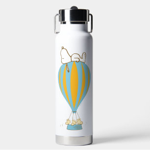 Erdnüsse   Snoopy & Woodstock Heißluftballon Trinkflasche