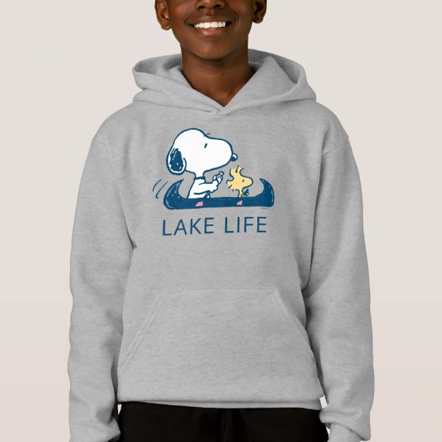 Erdnüsse | Snoopy & Woodstock Hoodie (Vorderseite)