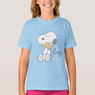 Erdnüsse   Snoopy & Woodstock Hug T-Shirt