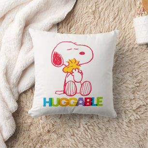 Erdnüsse   Snoopy & Woodstock Huggable Kissen