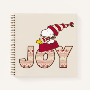 Erdnüsse   Snoopy & Woodstock Joy Sled Ride Notizbuch