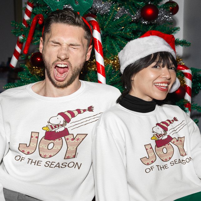 Erdnüsse | Snoopy & Woodstock Joy Sled Ride Sweatshirt (Von Creator hochgeladen)