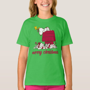 Erdnüsse Snoopy & Woodstock Merry Ugly Sweater T-Shirt