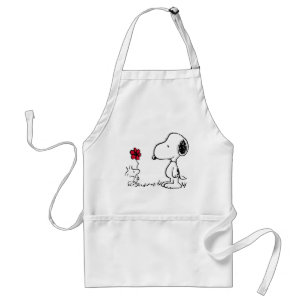 Erdnüsse   Snoopy & Woodstock Red & Black Schürze