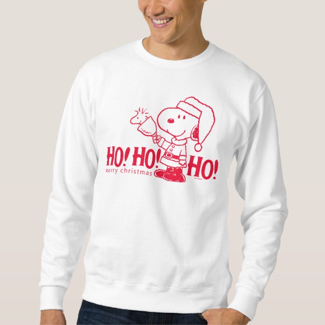 Erdnüsse | Snoopy & Woodstock Ringbröle Sweatshirt (Vorderseite)