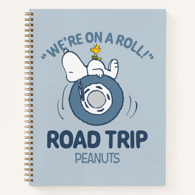 Erdnüsse | Snoopy & Woodstock Road Trip Notizbuch (Vorderseite)