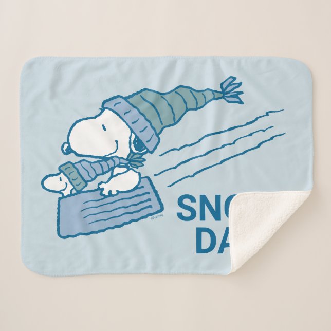 Erdnüsse | Snoopy & Woodstock Sherpadecke (Vorderseite (Horizontal))