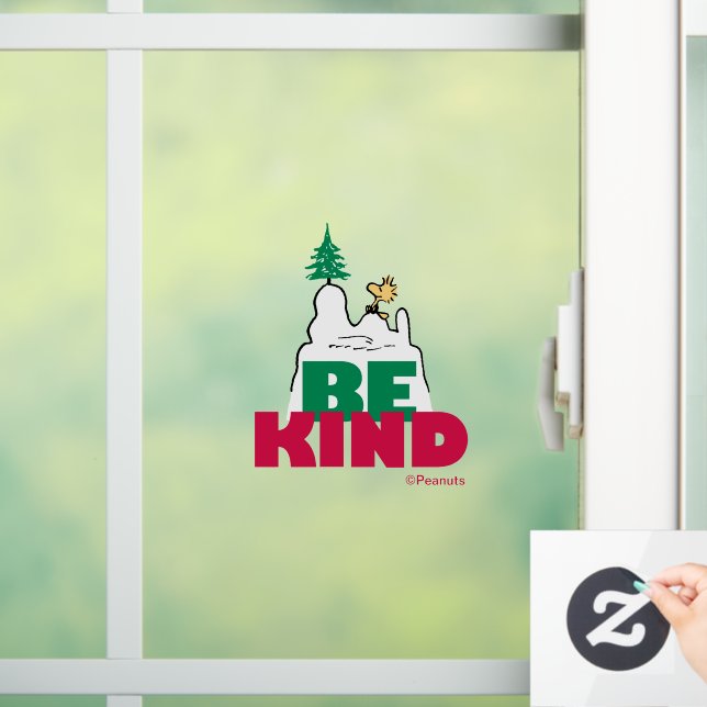 Erdnüsse | Snoopy & Woodstock sind gut Fensteraufkleber (Zuhause)
