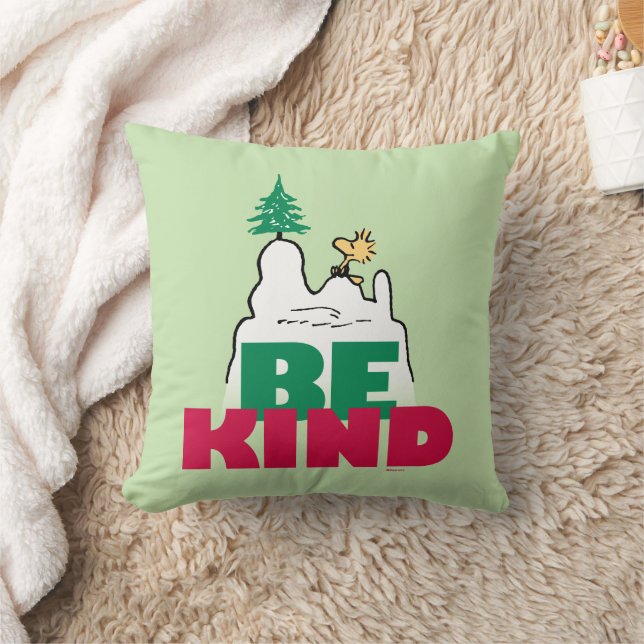 Erdnüsse | Snoopy & Woodstock sind gut Kissen (Decke)