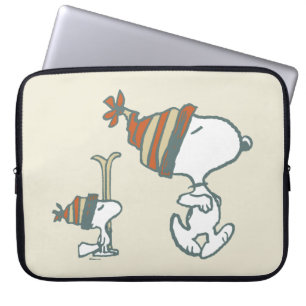 Erdnüsse Snoopy & Woodstock Ski Trip 2 Laptopschutzhülle