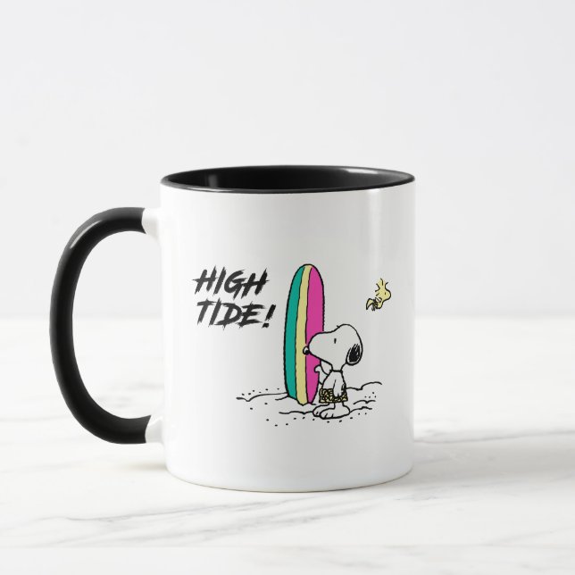 Erdnüsse | Snoopy & Woodstock Tasse (Links)
