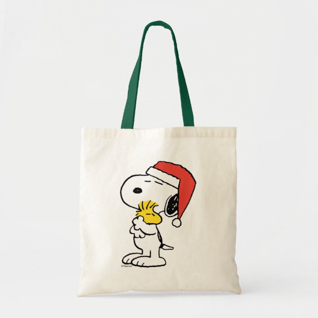 Erdnüsse | Snoopy & Woodstock Urlaub Tragetasche (Vorne)
