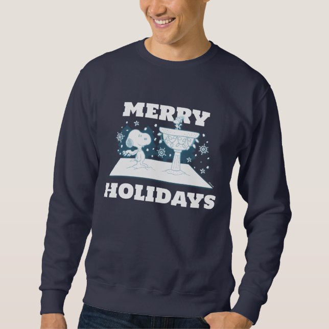 Erdnüsse | Snoopy & Woodstock Winter Wonderland Sweatshirt (Vorderseite)
