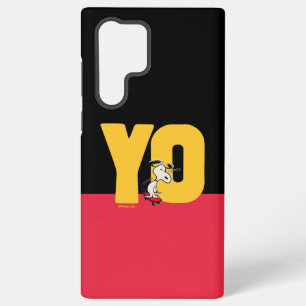 Erdnüsse Snoopy YO Skateboard Samsung Galaxy Hülle