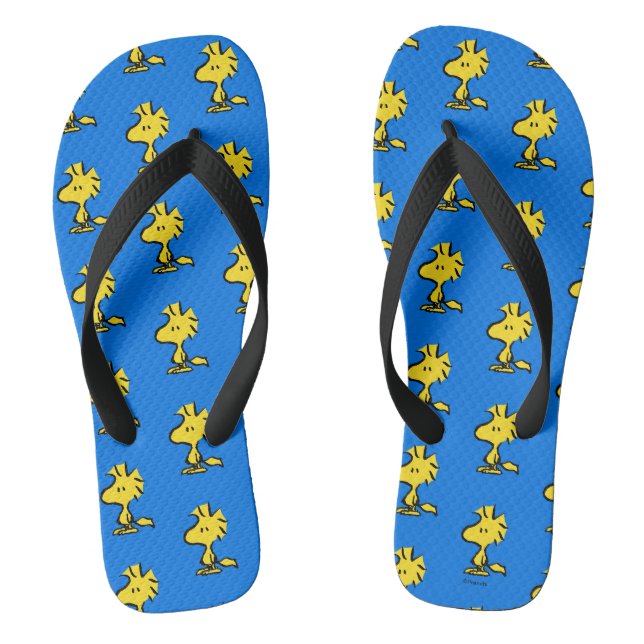 Erdnüsse | Snoopy's Friend Woodstock Flip Flops (Fußbett)