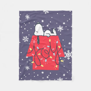 Erdnüsse   Snoopy's Holiday Dreamer Fleecedecke