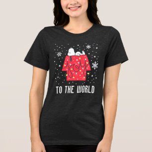 Erdnüsse   Snoopy's Holiday Dreamer Tri-Blend Shirt