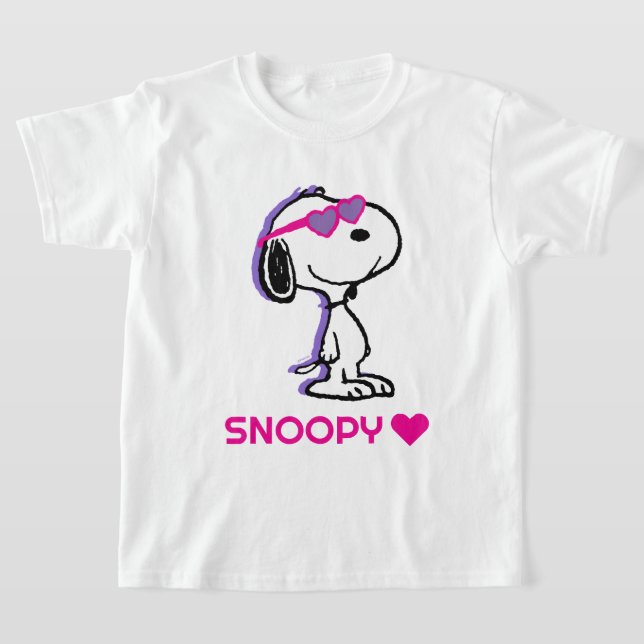 Erdnüsse | Sonnenbrille aus dem Snoopy Herz T-Shirt (Ablage )