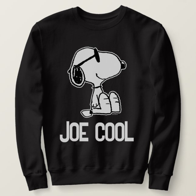 Erdnüsse | Sonnenbrille Snoopy Smile Sweatshirt (Design vorne)