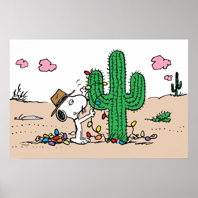 Erdnüsse | Spike Decorations für Weihnachten Poster (Vorne)