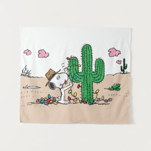 Erdnüsse Spike Decorations für Weihnachten Wandteppich