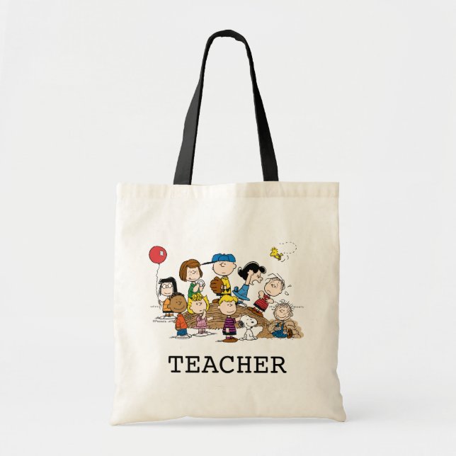 Erdnüsse | The Gang Teacher Tragetasche (Vorne)
