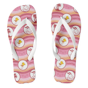 Erdnüsse   Tropische Süsse aus Snoopy und Holz Flip Flops