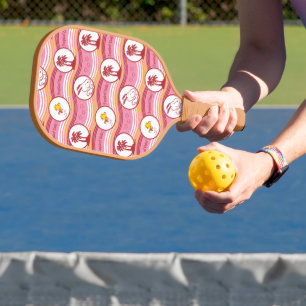 Erdnüsse   Tropische Süsse aus Snoopy und Holz Pickleball Schläger