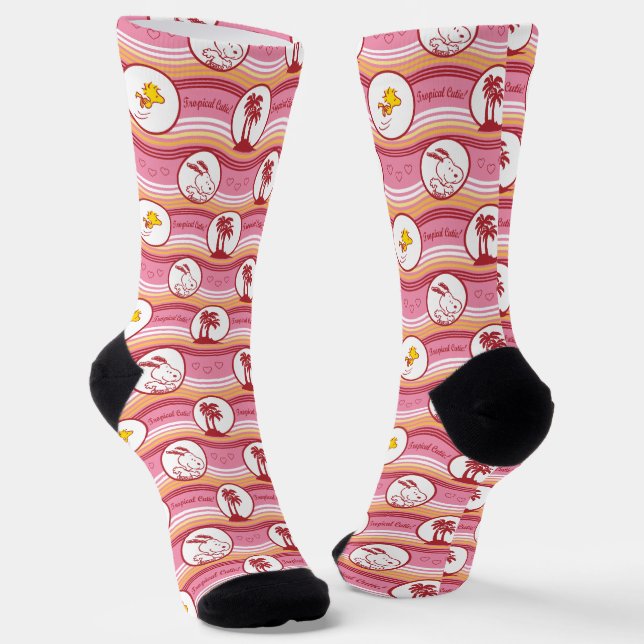 Erdnüsse | Tropische Süsse aus Snoopy und Holz Socken (Gewinkelt)