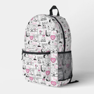 Erdnüsse Valentine Herz Liebe Muster Bedruckter Rucksack