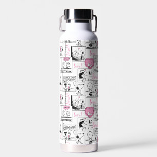 Erdnüsse   Valentine Herz Liebe Muster Trinkflasche