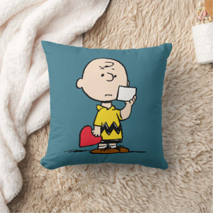 Erdnüsse   Valentinstag Charlie Brown Valentine Kissen
