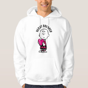 Erdnüsse   Valentinstag   Herz Charlie Brown Hoodie