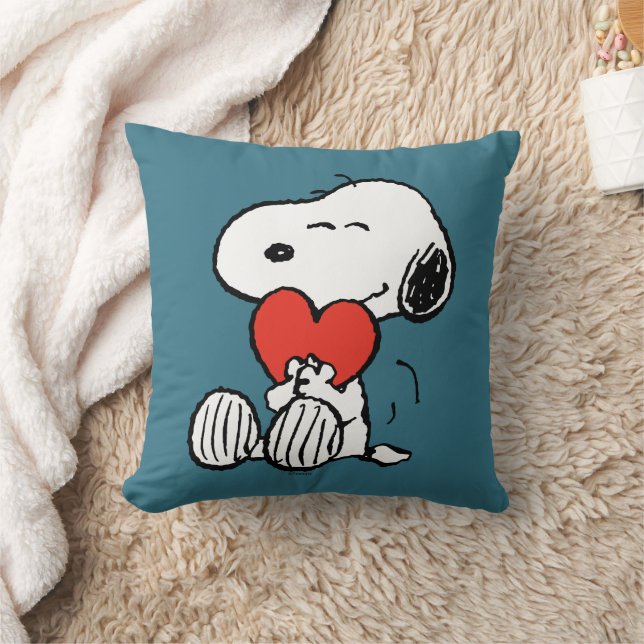Erdnüsse | Valentinstag | Snoopy Heart Hug Kissen (Decke)