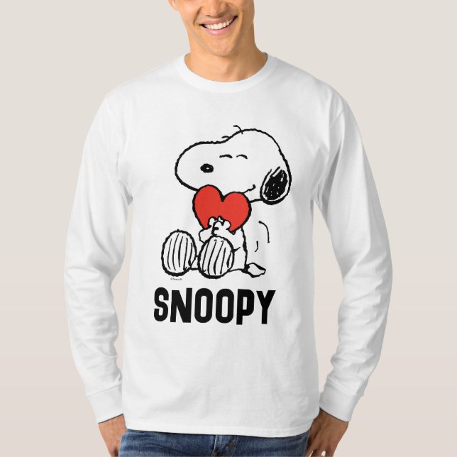 Erdnüsse | Valentinstag | Snoopy Heart Hug T-Shirt (Vorderseite)