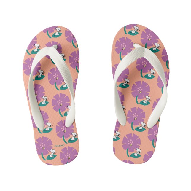 Erdnüsse | Veranschaulichung der Lila Blume der Na Kinderbadesandalen (Fußbett)