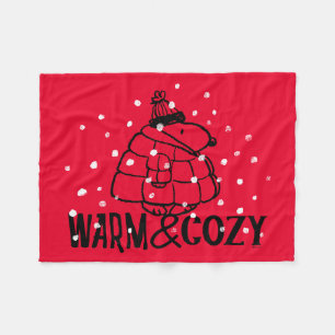 Erdnüsse Warm & gemütlich Fleecedecke