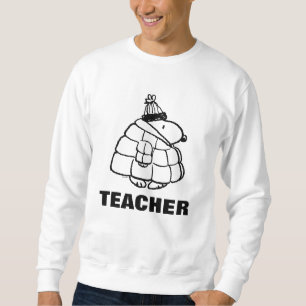 Erdnüsse Warm & gemütlich Lehrer Sweatshirt
