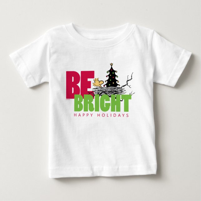 Erdnüsse | Weihnachten aus Holz ist hell Baby T-shirt (Vorderseite)