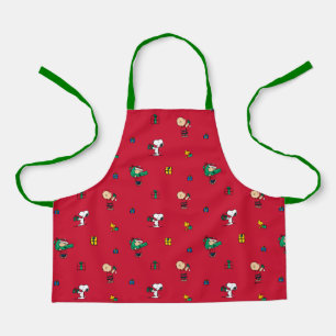 Erdnüsse   Weihnachtsgeschenk Rot Schürze
