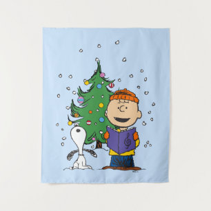 Erdnüsse   Weihnachtsverkehr Wandteppich