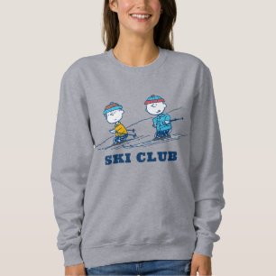 Erdnüsse   Winterskifahren auf den Pisten Sweatshirt