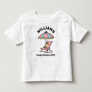 Erdnüsse Woodstock Beach Family Urlaub Kleinkind T-shirt