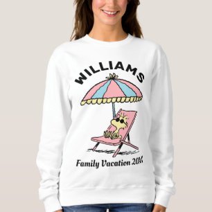 Erdnüsse Woodstock Beach Family Urlaub Sweatshirt