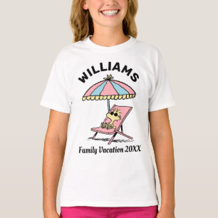 Erdnüsse Woodstock Beach Family Urlaub T-Shirt