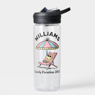 Erdnüsse   Woodstock Beach Family Urlaub Trinkflasche